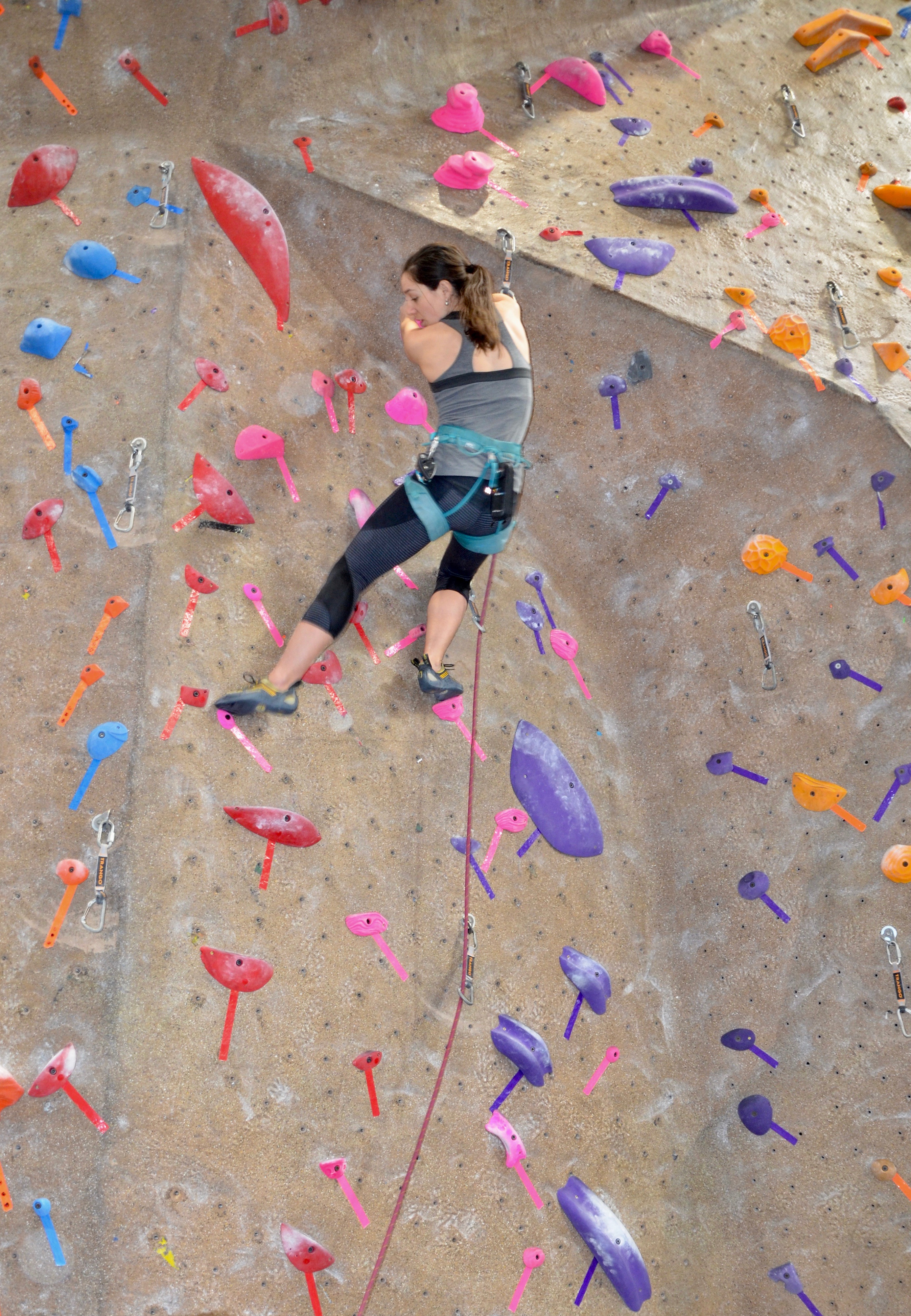 learn climbing technique